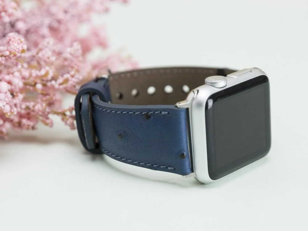 Classic Lederarmband für Apple Watch aus echtem Leder