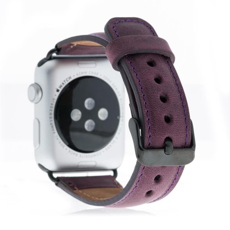 Classic Lederarmband für Apple Watch aus echtem Leder