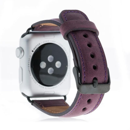 Classic Lederarmband für Apple Watch aus echtem Leder