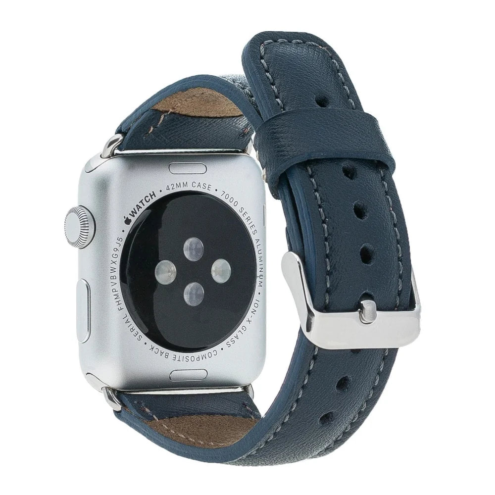 Classic Lederarmband für Apple Watch aus echtem Leder