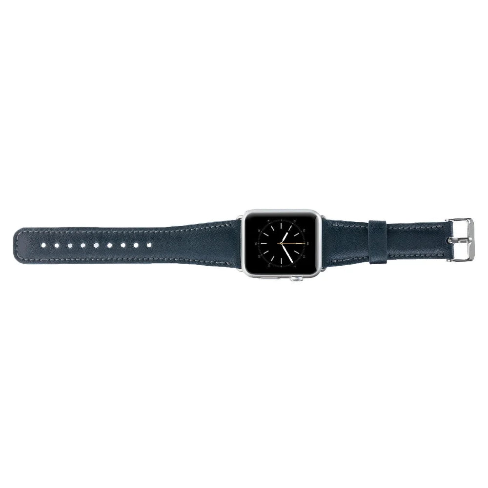 Classic Lederarmband für Apple Watch aus echtem Leder