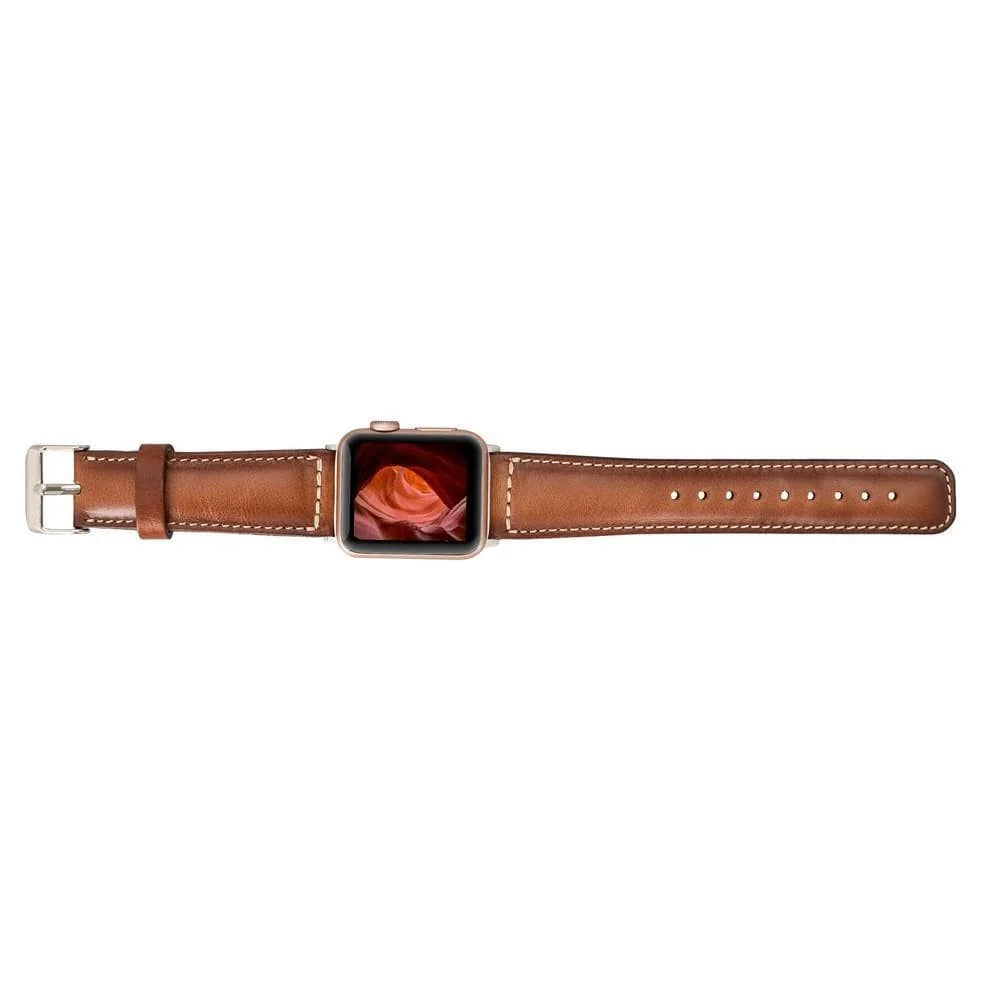 Classic Lederarmband für Apple Watch aus echtem Leder