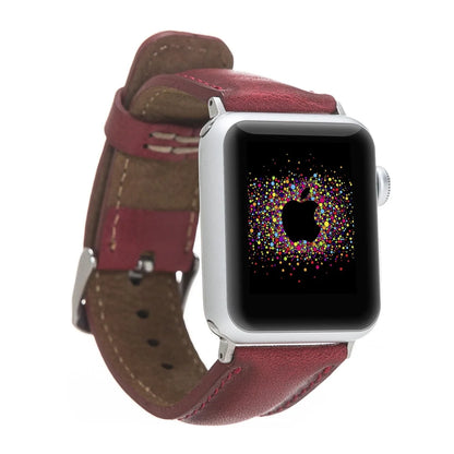 Classic Lederarmband für Apple Watch aus echtem Leder