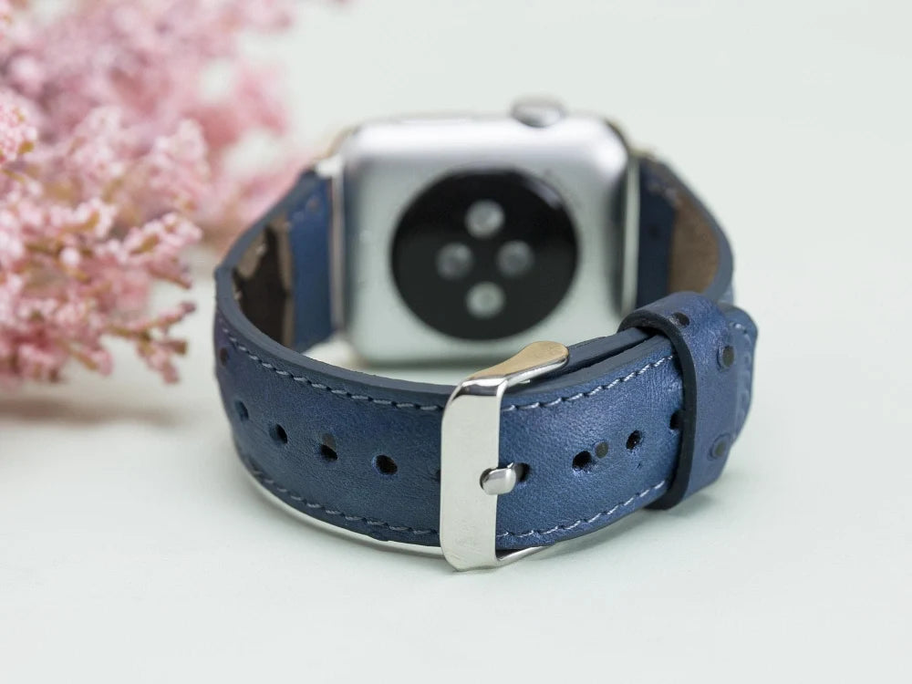 Classic Lederarmband für Apple Watch aus echtem Leder