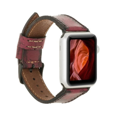 Classic Lederarmband für Apple Watch aus echtem Leder