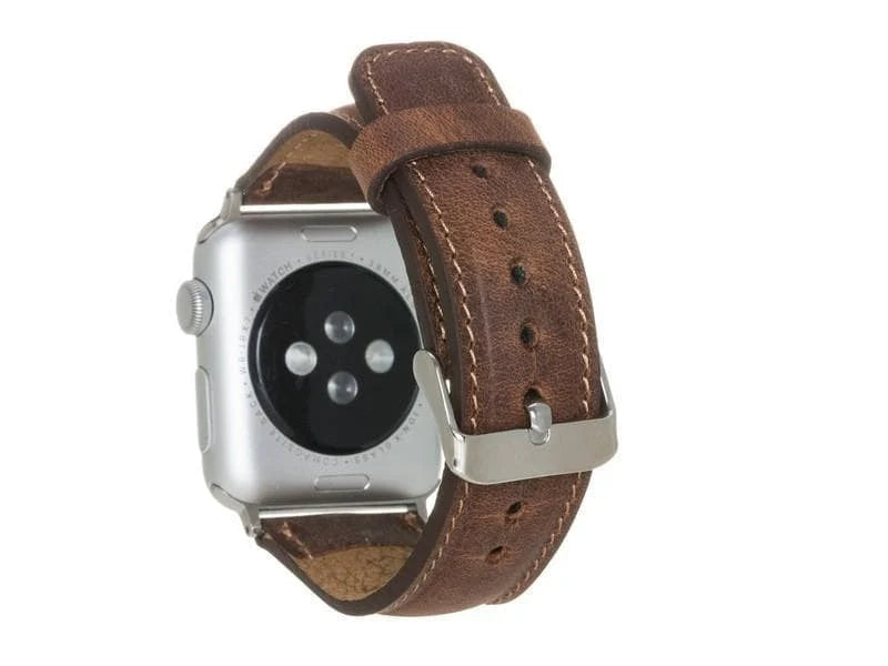 Classic Lederarmband für Apple Watch aus echtem Leder
