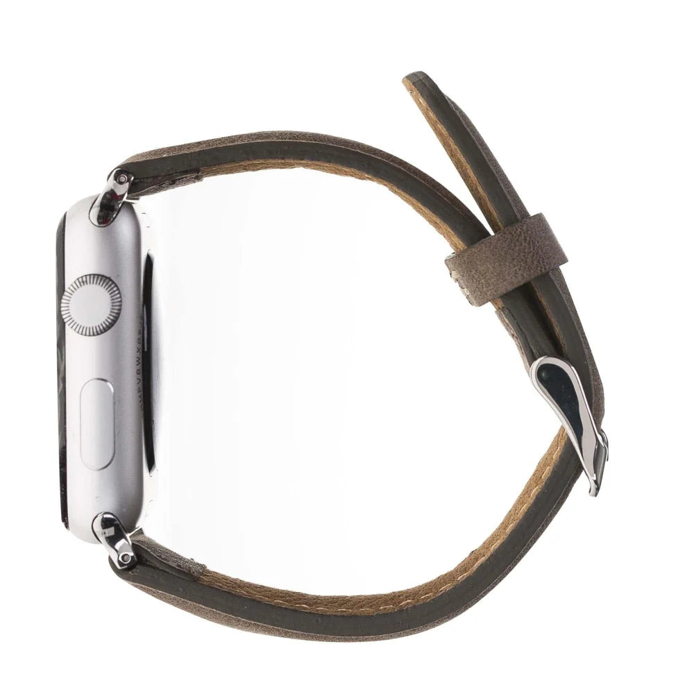 Classic Lederarmband für Apple Watch aus echtem Leder