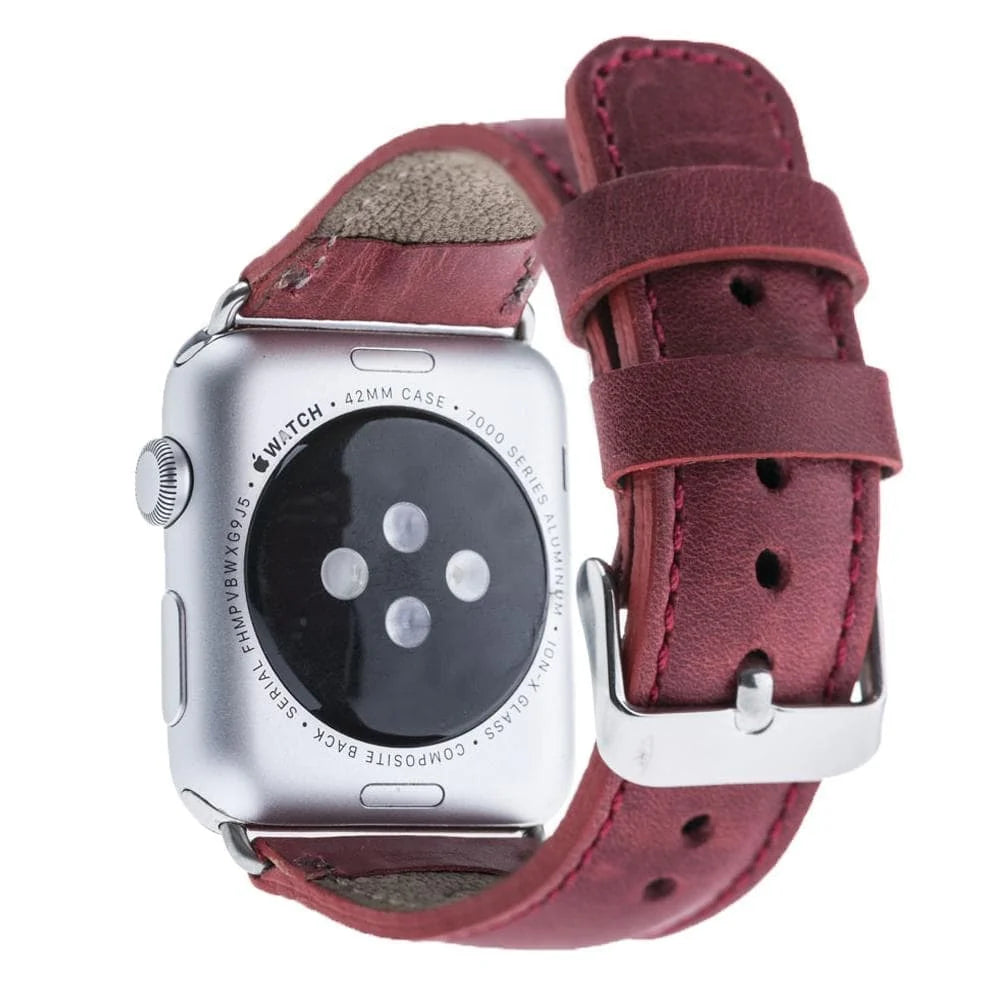 Classic Lederarmband für Apple Watch aus echtem Leder