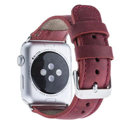 Classic Lederarmband für Apple Watch aus echtem Leder