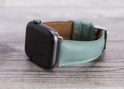 Classic Lederarmband für Apple Watch aus echtem Leder