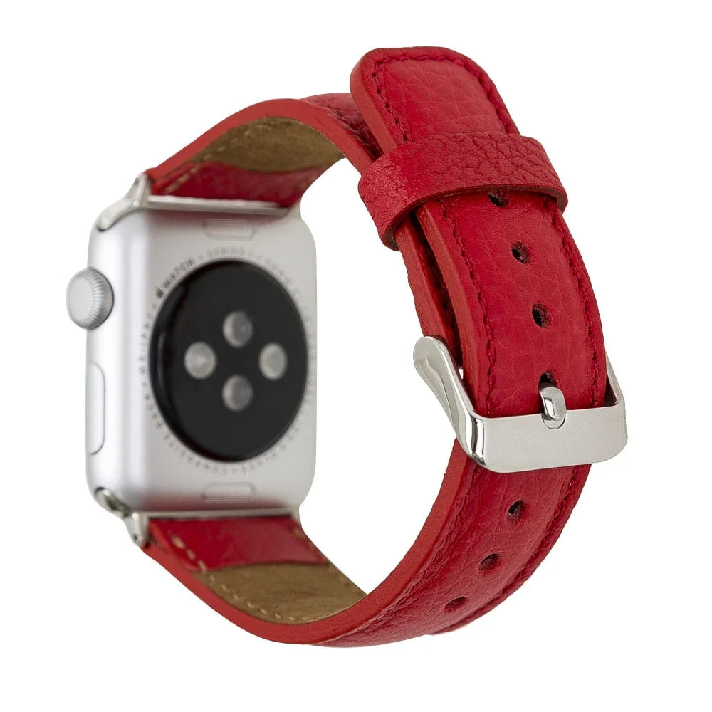 Classic Lederarmband für Apple Watch aus echtem Leder