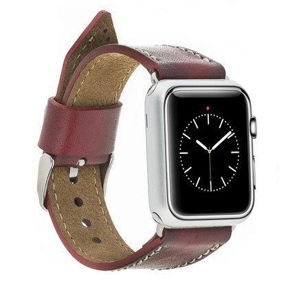 Classic Lederarmband für Apple Watch aus echtem Leder