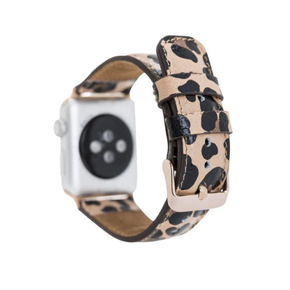 Classic Lederarmband für Apple Watch aus echtem Leder