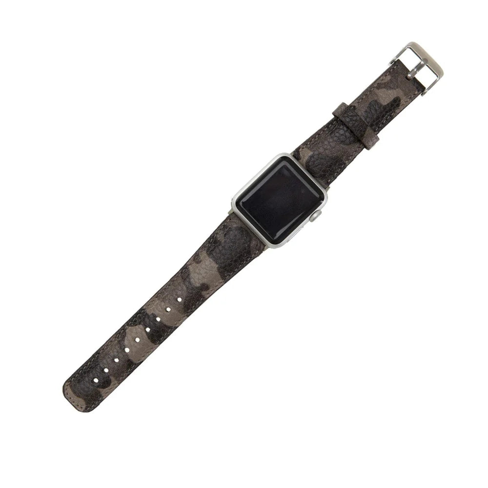 Classic Lederarmband für Apple Watch aus echtem Leder