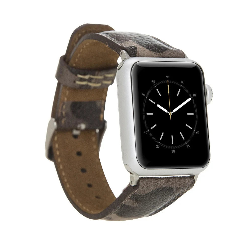 Classic Lederarmband für Apple Watch aus echtem Leder
