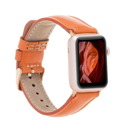Classic Lederarmband für Apple Watch aus echtem Leder