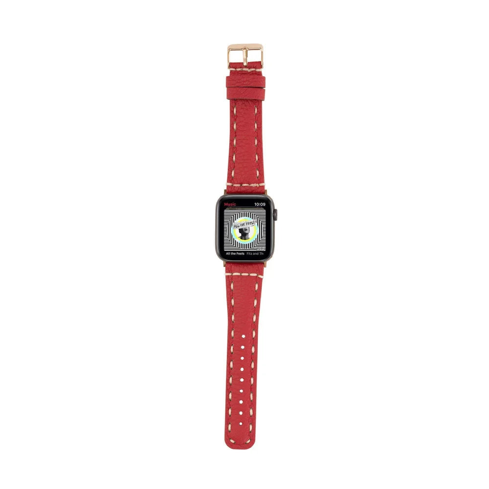 Classic Lederarmband für Apple Watch aus echtem Leder
