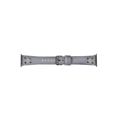 Cross with Trok Lederarmband für Apple Watch aus echtem Leder in Schwarz