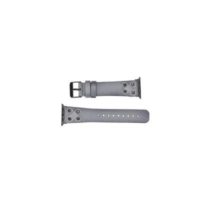 Cross with Trok Lederarmband für Apple Watch aus echtem Leder in Schwarz
