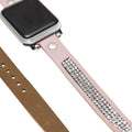 Leather Apple Watch Bands - Crystal Ferro Double Tour Style RST1