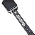 Leather Apple Watch Bands - Crystal Ferro Double Tour Style