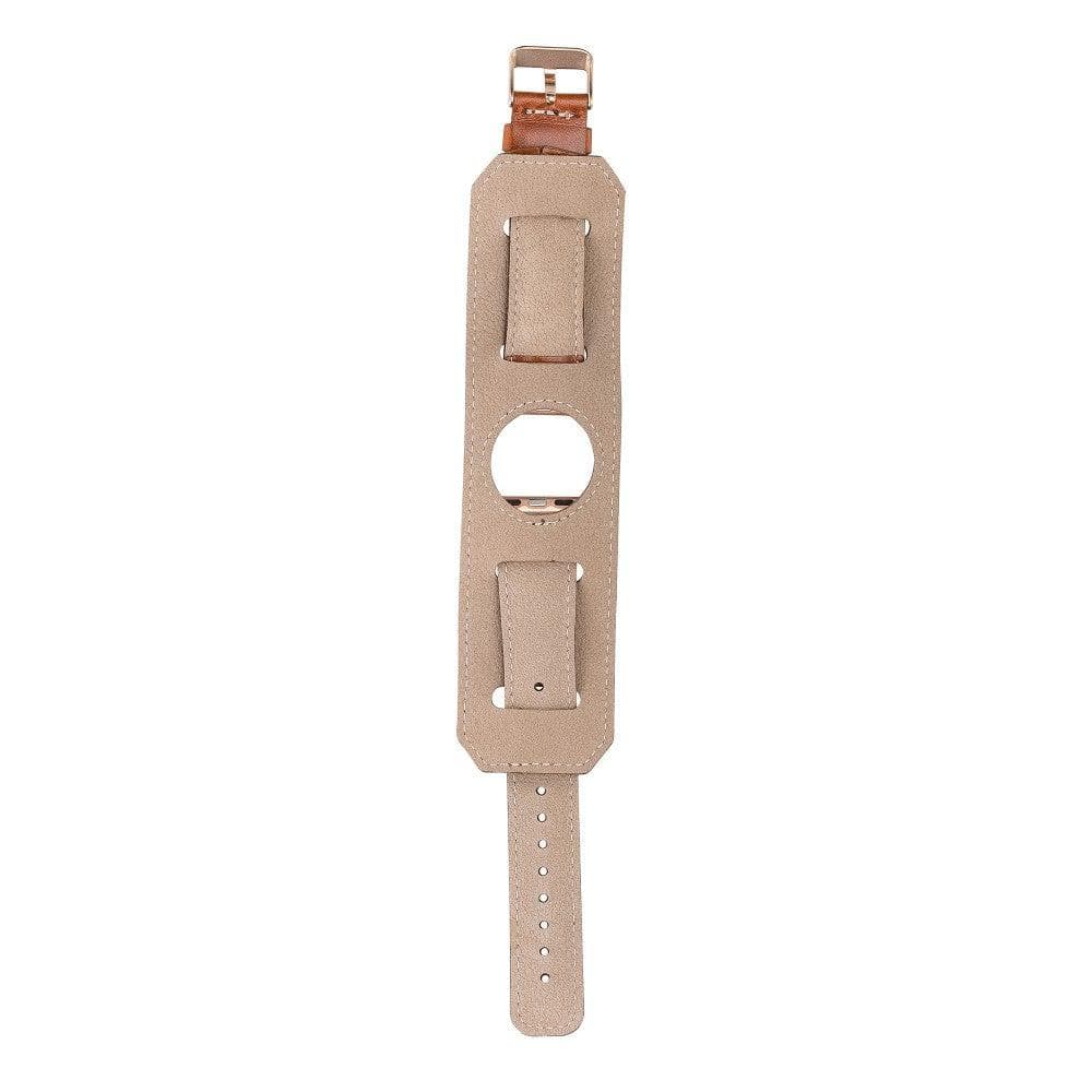 Leather Apple Watch Bands - Cuff Style V4EF