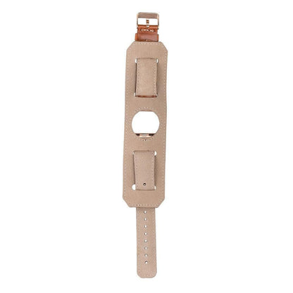 Cuff Lederarmband für Apple Watch aus echtem Leder