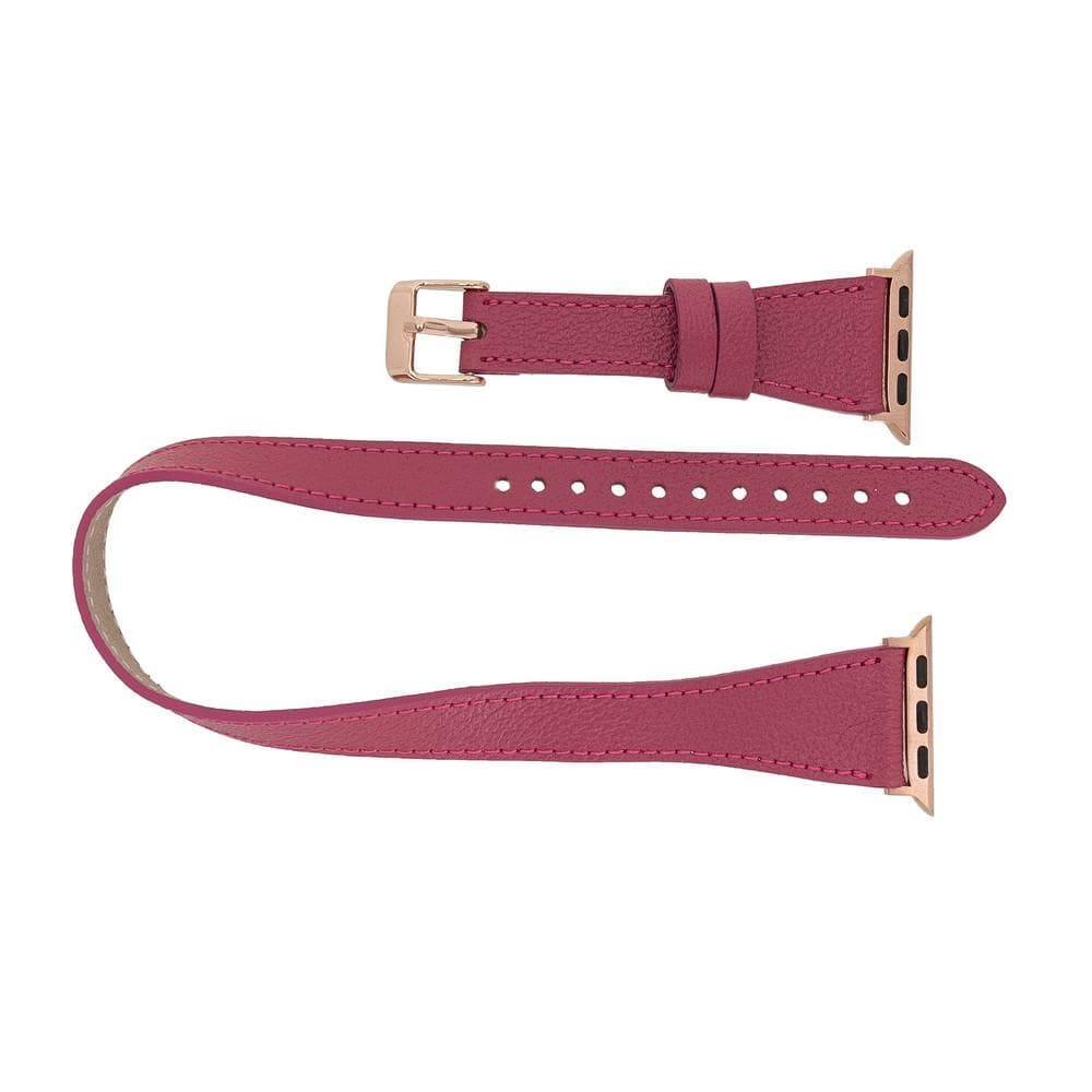 Leather Apple Watch Bands - DT Double Tour Style F3