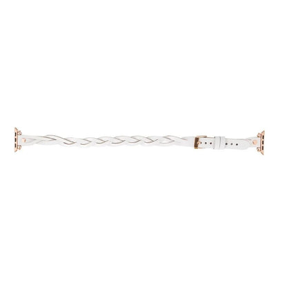 Peggy Ferro Doppel-Tour with Rose Gold Trok Lederarmband für Apple Watch aus echtem Leder