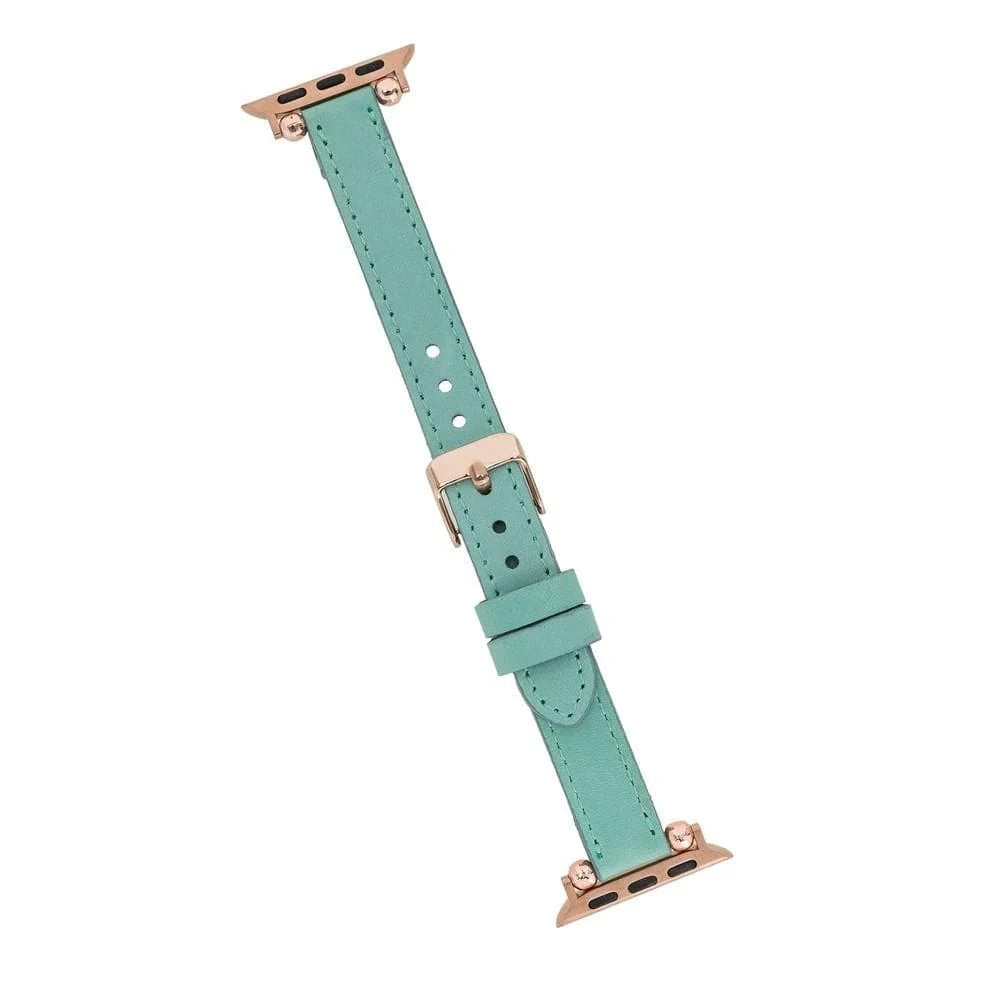 Seamy Lederarmband für Apple Watch aus echtem Leder
