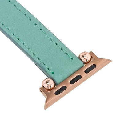 Seamy Lederarmband für Apple Watch aus echtem Leder