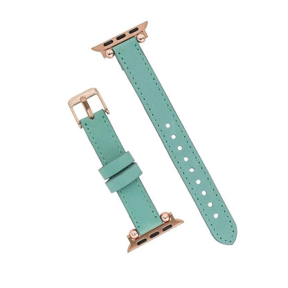 Seamy Lederarmband für Apple Watch aus echtem Leder