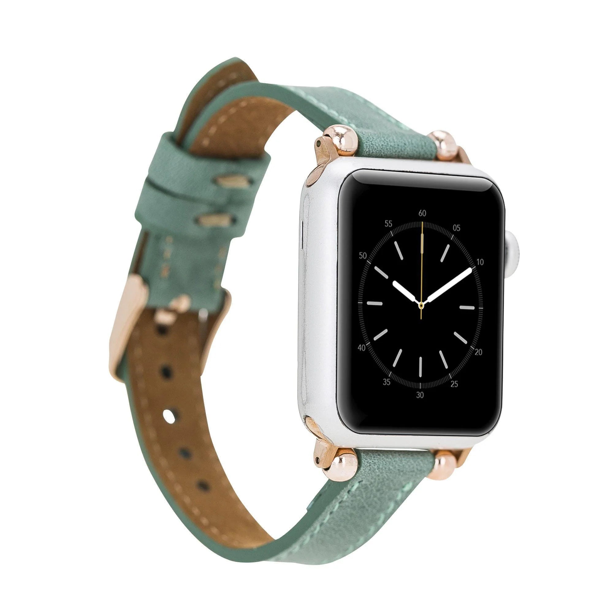Seamy Lederarmband für Apple Watch aus echtem Leder