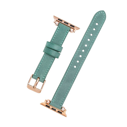 Seamy Lederarmband für Apple Watch aus echtem Leder
