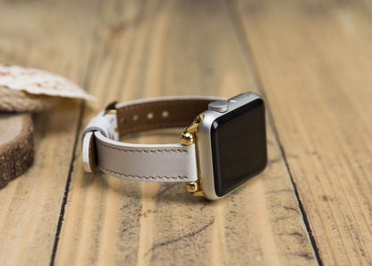 Seamy Lederarmband für Apple Watch aus echtem Leder