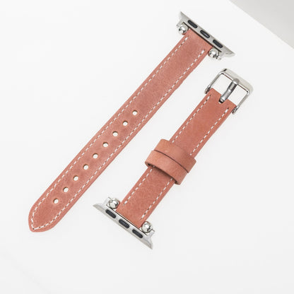 Seamy Lederarmband für Apple Watch aus echtem Leder