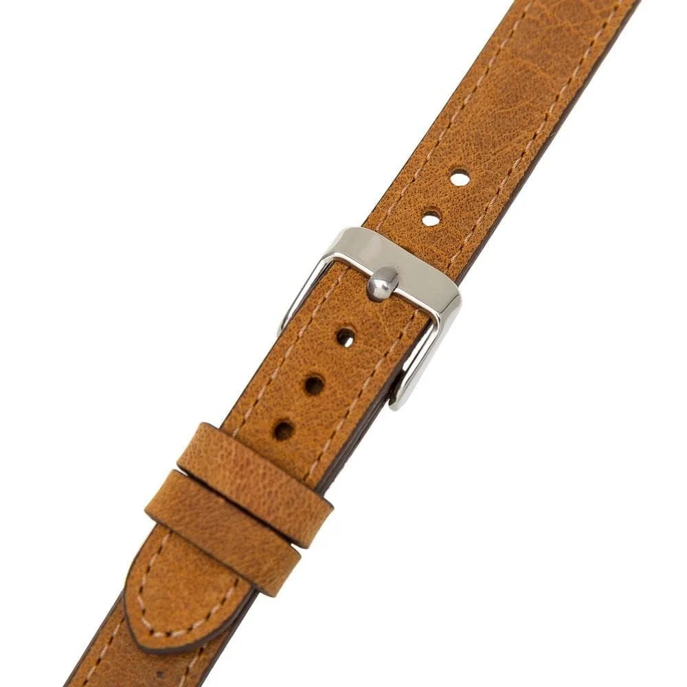 Seamy Lederarmband für Apple Watch aus echtem Leder