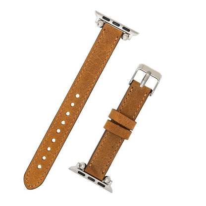 Seamy Lederarmband für Apple Watch aus echtem Leder