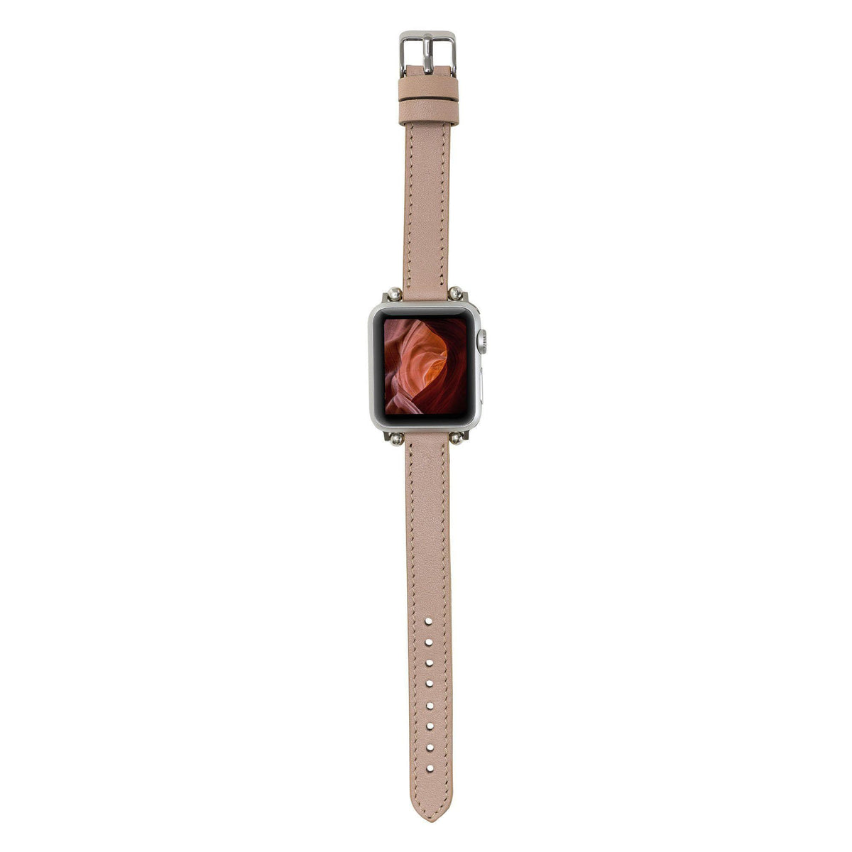 Seamy Lederarmband für Apple Watch aus echtem Leder
