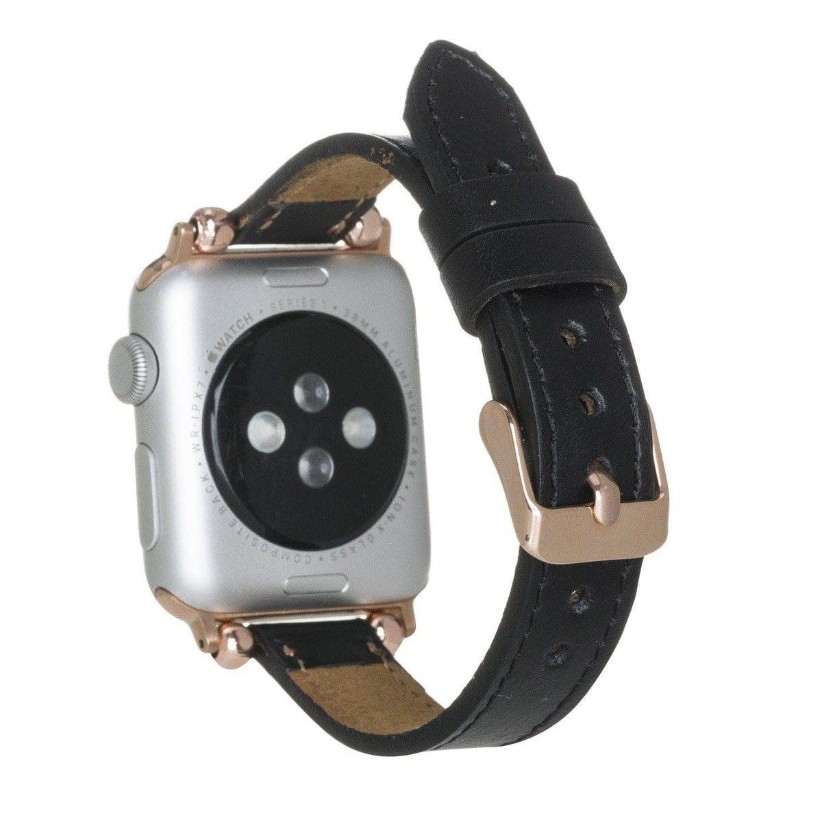 Seamy Lederarmband für Apple Watch aus echtem Leder