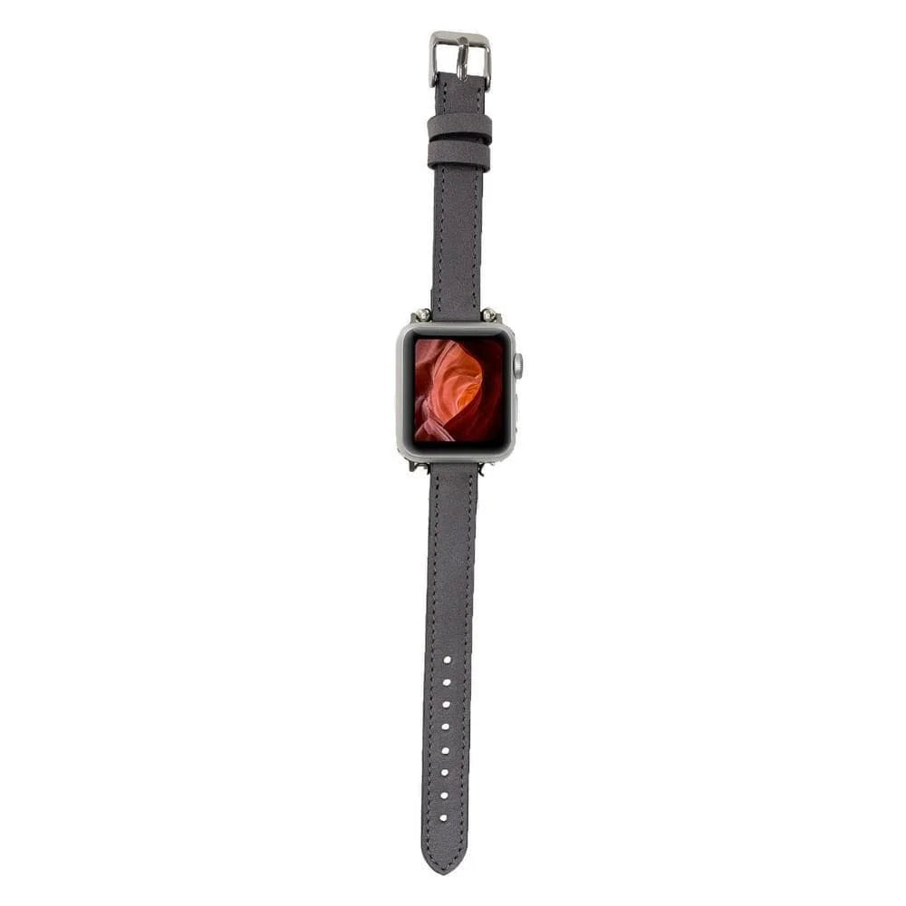 Seamy Lederarmband für Apple Watch aus echtem Leder