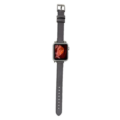 Seamy Lederarmband für Apple Watch aus echtem Leder