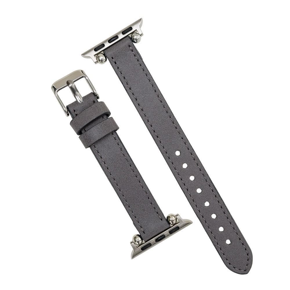 Seamy Lederarmband für Apple Watch aus echtem Leder
