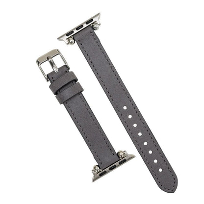 Seamy Lederarmband für Apple Watch aus echtem Leder