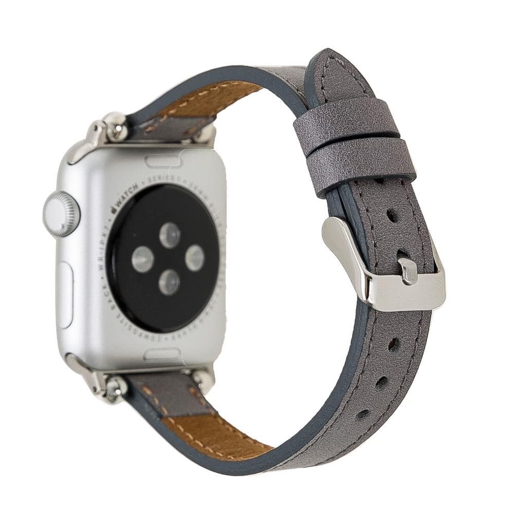 Seamy Lederarmband für Apple Watch aus echtem Leder