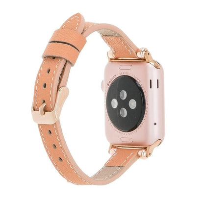 Seamy Lederarmband für Apple Watch aus echtem Leder