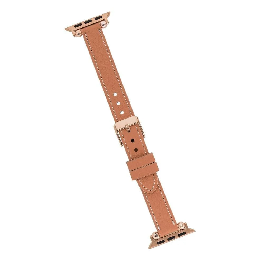 Seamy Lederarmband für Apple Watch aus echtem Leder
