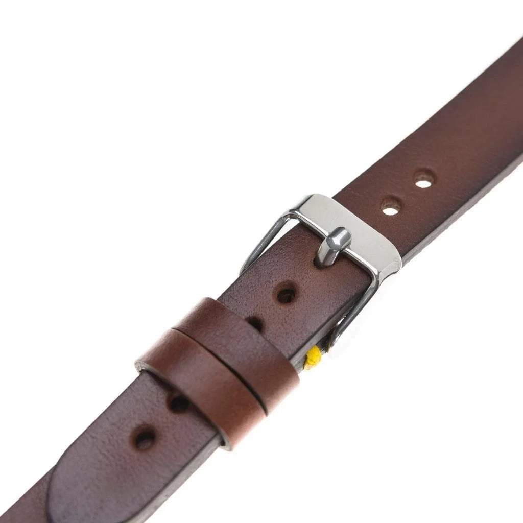 Seamy Lederarmband für Apple Watch aus echtem Leder