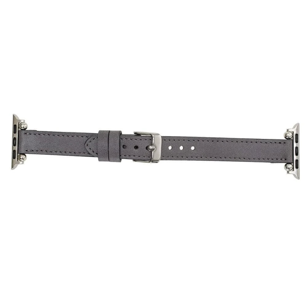Seamy Lederarmband für Apple Watch aus echtem Leder