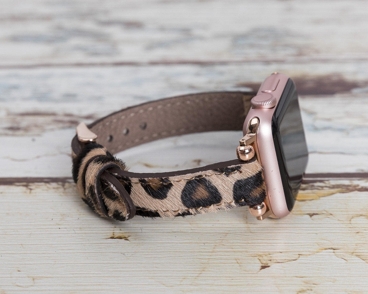 Seamy Lederarmband für Apple Watch aus echtem Leder